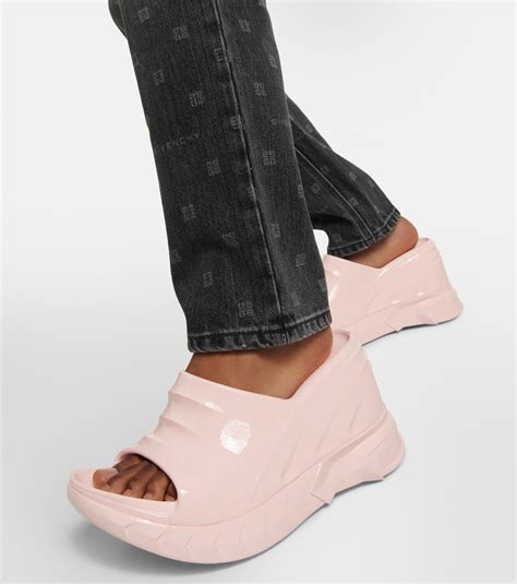 givenchy flamingo slides|givenchy marshmallow sandals.